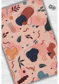 Resim Homshtag Yolculuk Çok Renkli Geometrik Halı Eğlenceli Salon Halısı Modern Oturma Odası Halısı Çok Renkli 