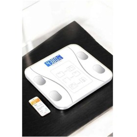 Resim Zengemtx Tartı Baskül Dijital Elektronik Tartı Vücut Analiz Wifi Akıllı Yağ Ölçer 