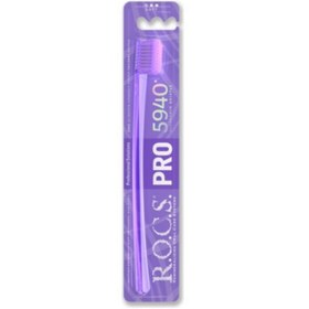 Resim R.O.C.S. Pro 5940 Ultra Soft Diş Fırçası Mor 