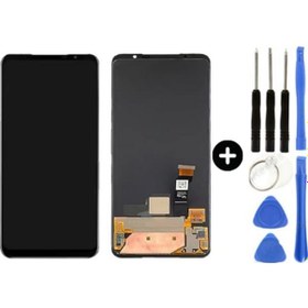 Resim Asus Rog Phone 7 Aı2205 Uyumlu Hk Lcd Ekran Dokunmatik + Tamir Seti 