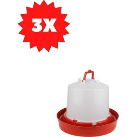 Resim Tavuk Suluğu 8 L Alttan Dolum Askılı 3 Adet 