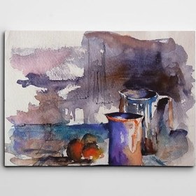 Resim Nature Morte Mini Kanvas Tablo 35 x 50 CM 