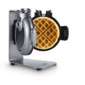 Resim Genel Markalar Wa 2224 Gümüş 800 Watt Dik Dolum Waffle Makinesi 