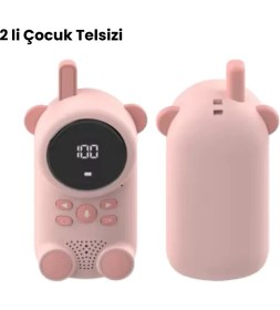 Resim Renklime LCD Ekranlı Bebek M2 Telsizi 