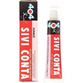 Resim 404 Kırmızı Yüksek Isıya Dayanıklı Sıvı Conta 45 G 