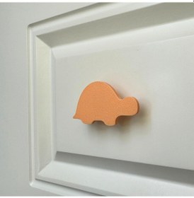 Resim Pomerol Turuncu Kaplumbağa Dolap Kulpu-çocuk Odası,mutfak Ve Banyo İçin Modern Ve Dayanıklı Mobilya 