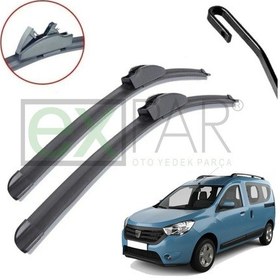 Resim Dacia Dokker Ön Cam Silecek Süpürgesi Takımı 2012 - 2015 Model Arası Sağ Sol Takım 