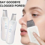 Resim İyon Teknolojili Yüz Temizleme Cihazı - 10 Modlu Nazik Peeling, Kadın ve Erkekler İçin Uygun, Seyahat Dostu Güzellik Ekipmanı, Çok Fonksiyonlu Başlıklar, USB Destekli Derinlemesine Arındırma Portable Skincare Aleti Siy, Kompakt Tasarım,Dayanıklı İnşaat,USB güçlü cihaz,Seyahat Gereçleri 