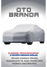 Resim Fıat Linea Araba Brandası Örtüsü Çadır 