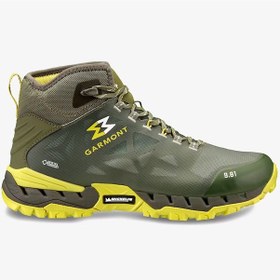 Resim Garmont Italy 9.81 N Air G 2.0 Mid Goretex Michelin Taban Erkek Bot Green Olivine 002491 Yeşil-sarı Çok Renkli 