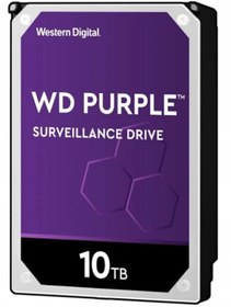 Resim WD 10TB Purple 256MB 7200rpm (WD101PURZ) Güvenlik Diski 