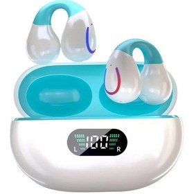 Resim Treasures Greatwall Kablosuz Bluetooth Kulaklık, Blue, Kulağa Özel, Apple & Google Destekli, Stereo Ses, Mikrofonlu, Şarj Kılıflı, Spor & Hifi 
