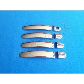 Resim Skoda Fabia Krom Kapı Kolu 1999-2007 4 Kapı Paslanmaz Çelik 
