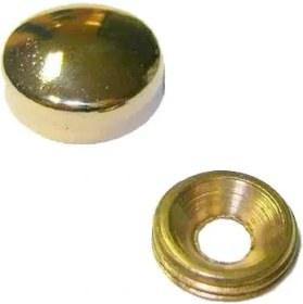 Resim Vida Kapama Kapağı 15 Mm, Sarı - 10 Adet 