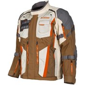 Resim Klim Badlands Pro Korumalı Motosiklet Montu Kahverengi Bej 