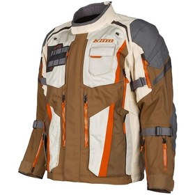 Resim Klim Badlands Pro Korumalı Motosiklet Montu Kahverengi Bej 