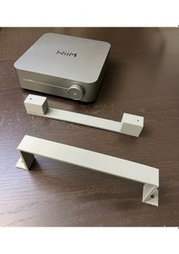 Resim Opencart Wiim Amp Pro Masa Montajı + Isı Aracının Altında Sadece Plastik Aparattır 