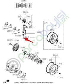 Resim Biyel Civatası Orjinal | 235132A001 