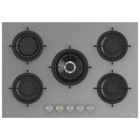 Resim Ferre Rs038 75 cm Wok Gri Ankastre Ocak 