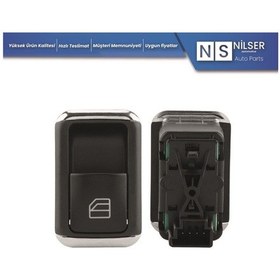Resim Mercedes C Serisi Ön-Arka Tekli Cam Dügmesi W204 Kasa 2007-2013 524952130 