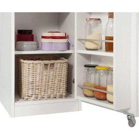 Resim Kiler Dolabı Tek Kapaklı 90 Derece Açılır Kapak Çok Amaçlı Mutfa 