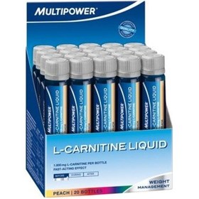 Resim Multipower L-Carnitine Liquid Forte 1800 Mg 20 Ampül Şeftali 