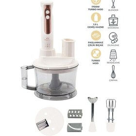 Resim Pirantech YH-1420 1700 W Mutfak Robotu Blender Seti 