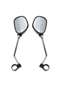 Resim Pazly Uyumlu Scooter Seti, Mtb Kalite Dönebilen Elektrikli Gidon, 360 Ayarlanabilir 2'li Ayna, 22.2mm 