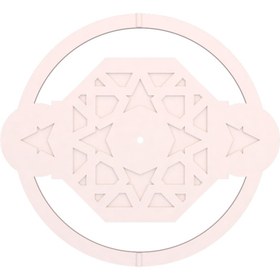 Resim MOTİFPİYER Motifpiyer Lamba Tavan Göbeği 44-sekizgen-yuvarlak-dis-citali 