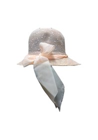 Resim Londonstore Plaj Fötr Şapka Açık Krem 
