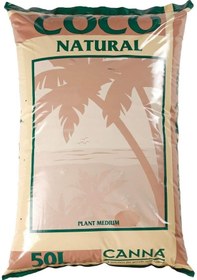 Resim Canna Coco Natural 50 Litre Hindistan Cevizi Toprağı 1 L 