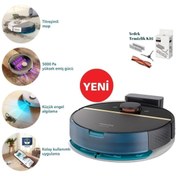 Resim Philips 7000 Islak Kuru Robot Süpürge, 5000 PA,Titreşimli Mop,Sert Zemin ve Halıya Uygun+Yedek Temizlik Kiti 