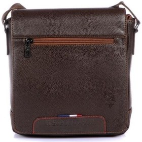 Resim U.S. Polo Assn. Kahve Rölax Unisex Postacı Çantası PLEVR8426 Kahverengi 