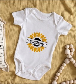 Resim Bitmeyenkartus Bk Kids Sunshine Tasarımlı Bebek Body Zıbın - Model 1 Çok Renkli 