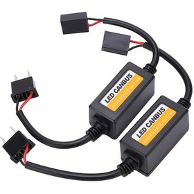 Resim Springsun 2 Adet H7 Led Dekoder - Araç Panel Hatası Ve Parıltı Sorunu Çözücü - Dc 9v-16v Uyumlu 