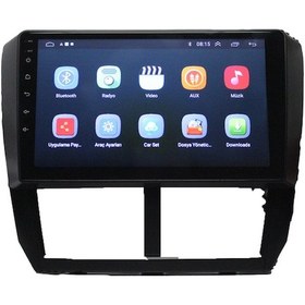Resim Subaru Forester Old 2008-2012 9 inç 6-128 GB PRO Android Carplay Multimedya 