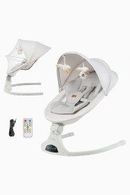 Resim Kinderkraft Tulsy Elektrikli Bebek Ana Kucağı Salıncak 