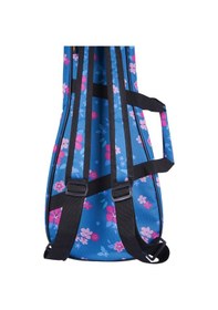 Resim Wagon 04 Serisi Concert Ukulele Çantası - Hibiscus Mavi 