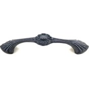 Resim Antika Tarz Dekoratif Pirinç Göz Mobilya Kulbu - 21X127 Mm, Oksit ( Lisinya ) 