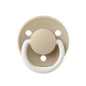 Resim Bibs De Lux Silikon Emzik - Vanilla Glow - Tek Beden 0-36 Ay 