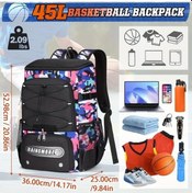 Resim Besthome1 Dream011 Raınsmore 45l Kamuflaj Pembe Basketbol Sırt Çantası Ayakkabı Ve Top Bölmeli Haki - Pembe 