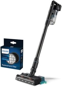 Resim Philips 7000 Serisi Aqua 25.2 V Kablosuz Dik Süpürge (XC7053/01) ve Philips Orijinal Yedek Filtre - Kablosuz Süpürge 6000, 7000 ve 8000 Serisi ile Uyumlu (XV1681/01) 