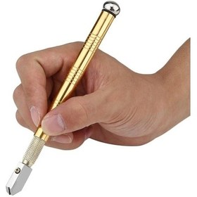 Resim Elmas Kalem Cam Kesici Fayans Kesici Kendinden Yağlama Yağı Besle 