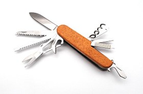 Resim Valkyrie Ahşap Outdoor Kamp Cep Çakısı 