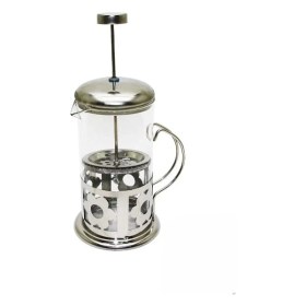 Resim Ttt Çelik Kulplu Cam French Press - 350 ml 