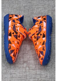 Resim Kinetix Sımeta Tf Turuncu Çim Saha Halı Saha Erkek Çocuk Futbol Ayakkabı 001 