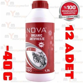 Resim Nova -40 Derece Kırmızı G12 Antifriz 1.5Litre X12 