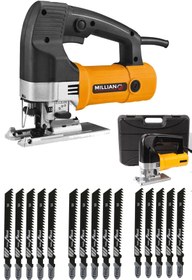 Resim Millian Professionall 3600 W Dekupaj Testere 15 Adet Bıçak 