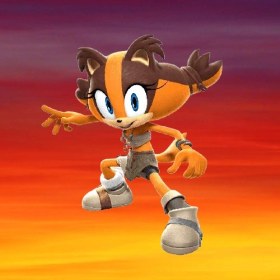 Resim Ayaklı Pano Sonic Boom Porsuk Ariciul 33x24 Masa Dekoru Çocuk Odası Süsü Diğer 