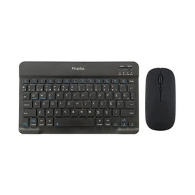 Resim Piranha 2380 Klavye Mouse Seti Siyah 
